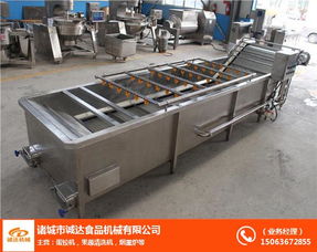 誠達食品機械 高效果蔬清洗機，守護食品安全與品質